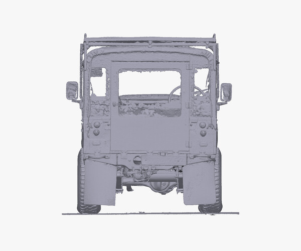 ArtStation - Retro Car Land Rover 2 x 24 k Textures SUV RAW 3D scan ...