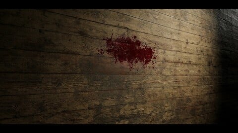 Animated Blood Decals - Realistic [UE4] [Source]