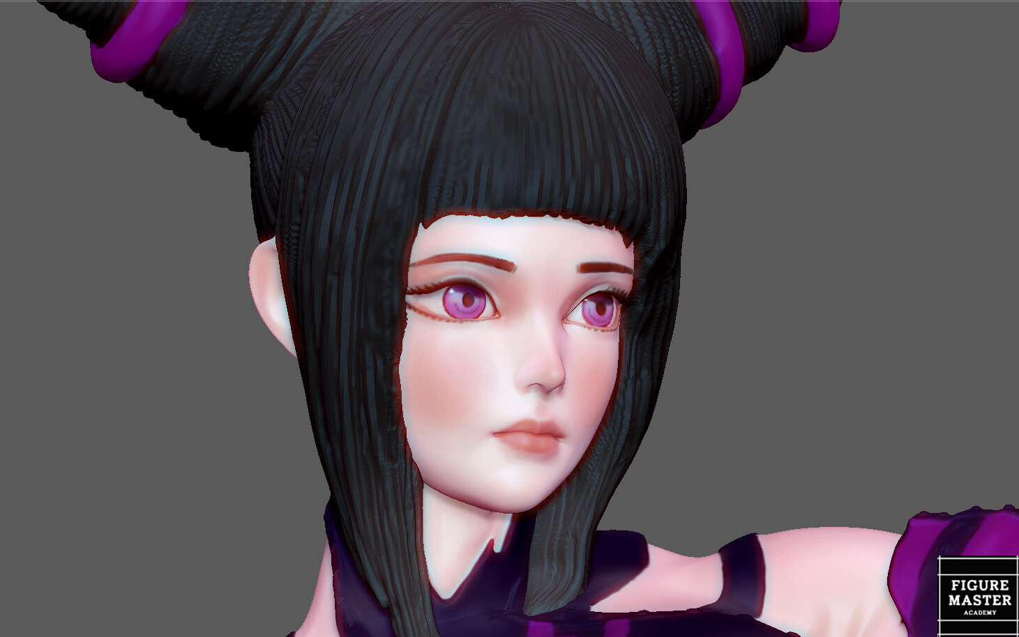 ArtStation - JURI HAN STREET FIGHTERS GAME CHARACTER ANIME SEXY GIRL 3d  print | Resources