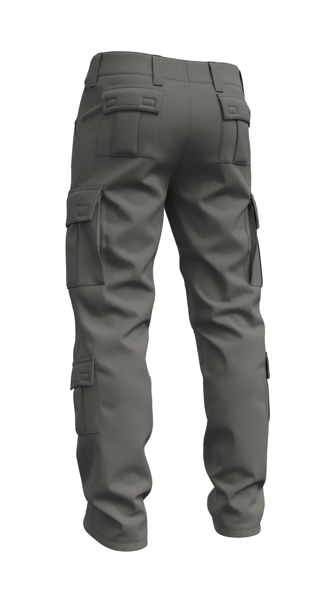 Cargo Pants Technical Fashion Illustration Green Design Jeans Pants Fashion  Flat Technical Drawing Template Pockets Front And Back View White Women Men  Unisex Cad Mockup Set Stock Illustration - Download Image Now -