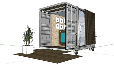 City Simple Art Building-Container-067