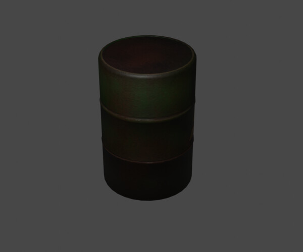 ArtStation - Rusty Barrel 3D model | Resources