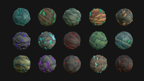 Pack Stylized Texture 8