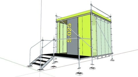 City Simple Art Building-Container-0148