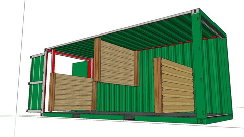 City Simple Art Building-Container-0152