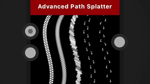 Advanced Path Splatter Node - Substance Designer