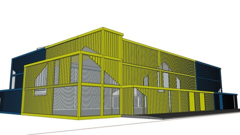 City Simple Art Building-Container-0282