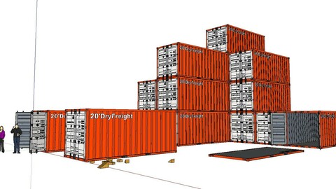 City Simple Art Building-Container-0254