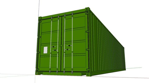 City Simple Art Building-Container-0252