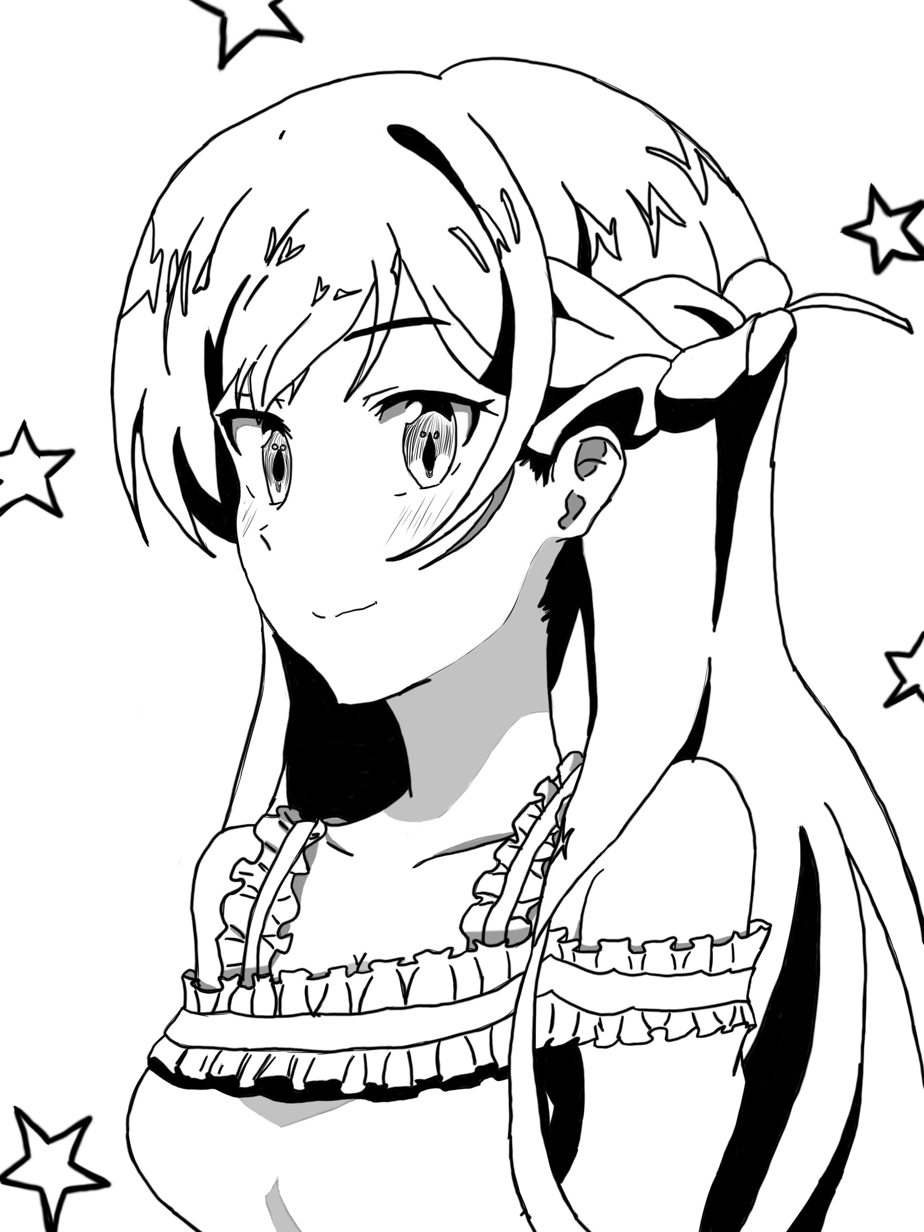 Chizuru Mizuhara | Manga anime girl, Anime girl drawings, Anime girl