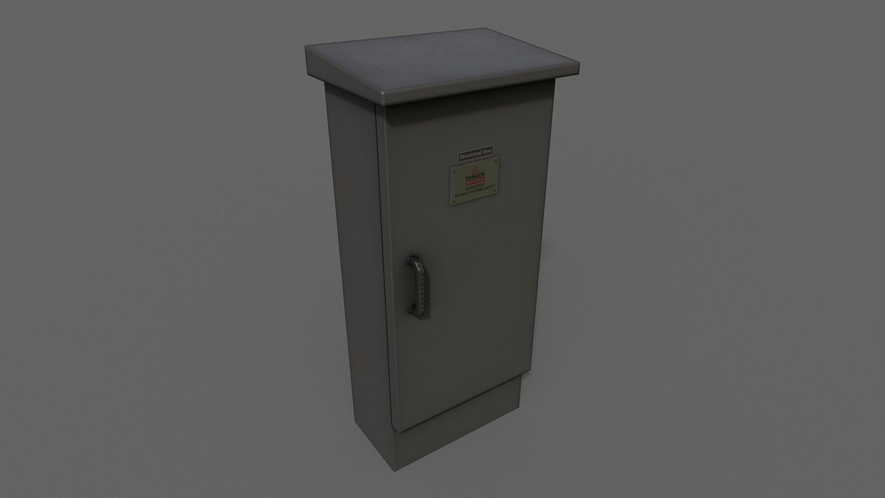 ArtStation - PBR Electric Box Ver.5 | Game Assets