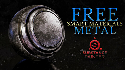 Free Metal Smart Materials - Adobe Substance 3d Painter