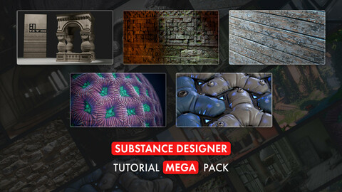 Substance Designer Tutorial Mega Pack 1 | Experience Points