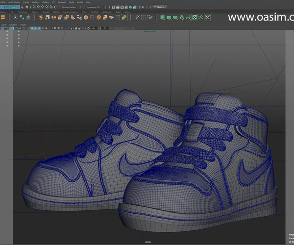 how to make a tennis shoe in zbrush