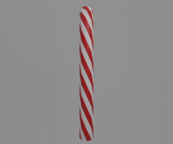 ArtStation - Stick candy red-white | Resources
