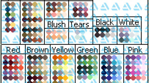 Color Palette 18 for Clip Studio Paint and Ex