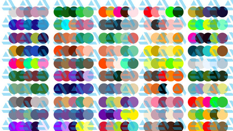 Color Palette 45 for Clip Studio Paint and Ex