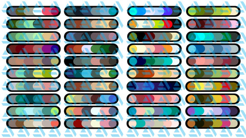 Color Palette 43 for Clip Studio Paint and Ex