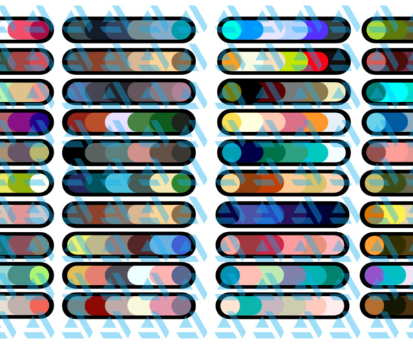 ArtStation Color Palette 43 for Clip Studio Paint and Ex Artworks