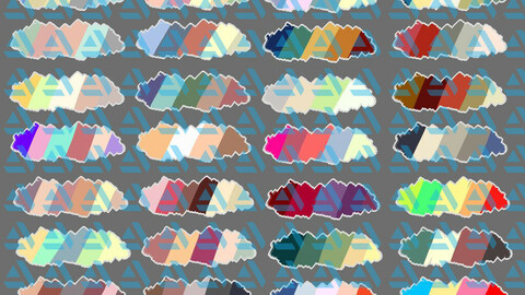 Color Palette 63 for Clip Studio Paint and Ex