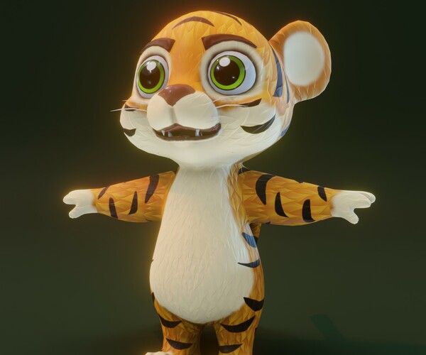 Tiger Animated - Buy Royalty Free 3D model by Bilal Creation