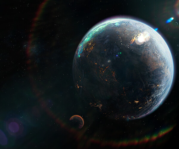 ArtStation - Planet - DMP | Resources