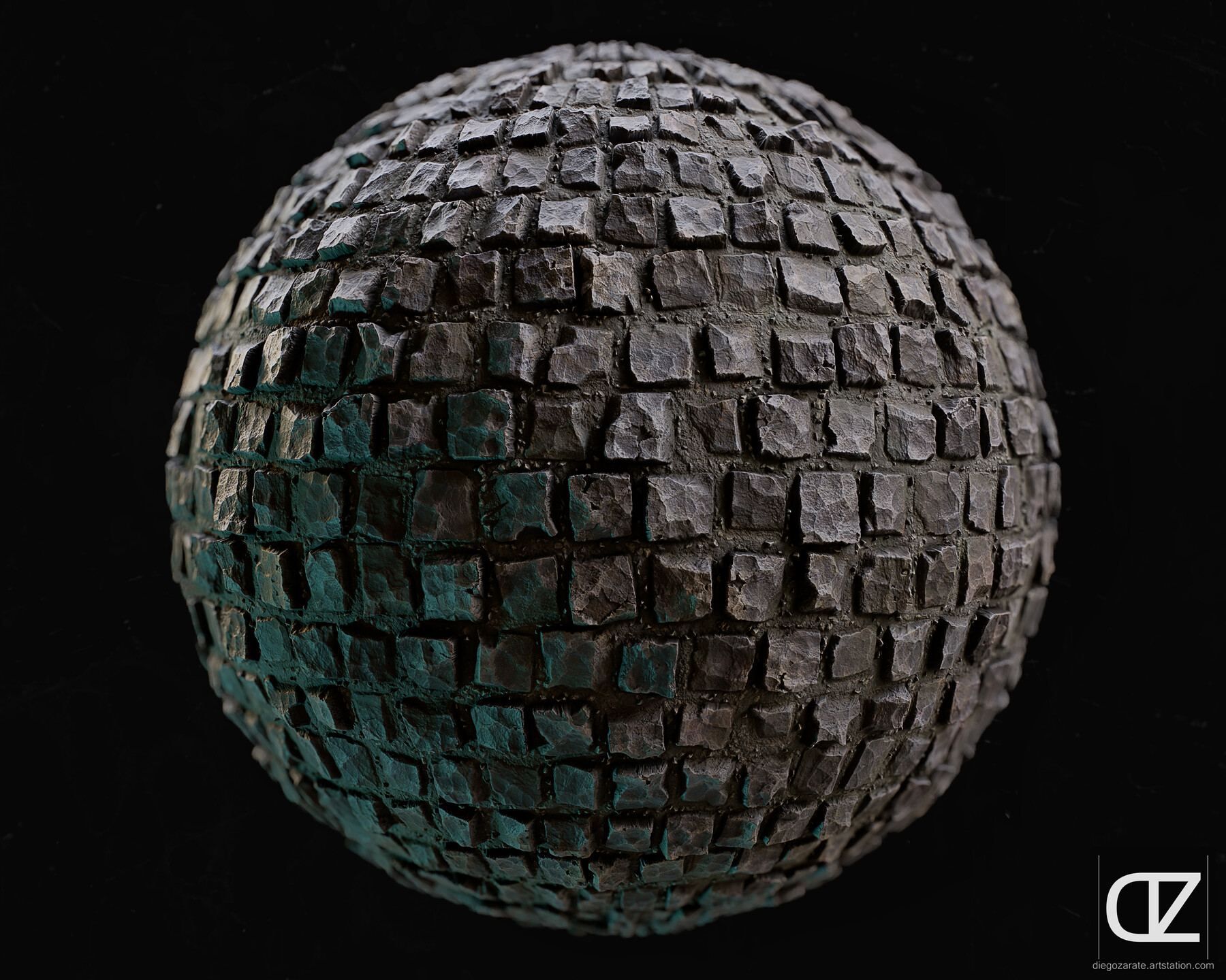 ArtStation - PBR - COBBLE STONE , MEDIEVAL, FLOOR - 4K MATERIAL | Game