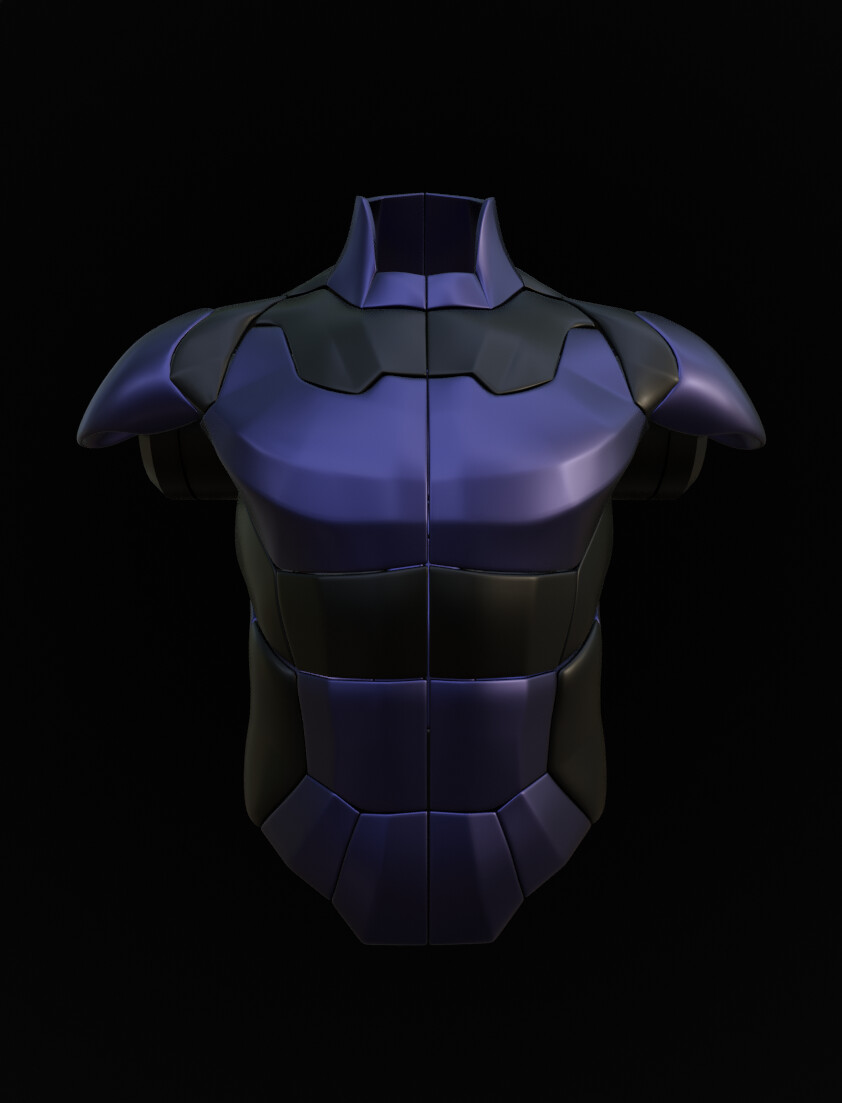 ArtStation Body armor Game Assets