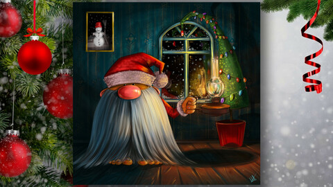 New Year card