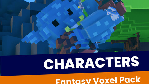 Characters - Fantasy Voxel Pack