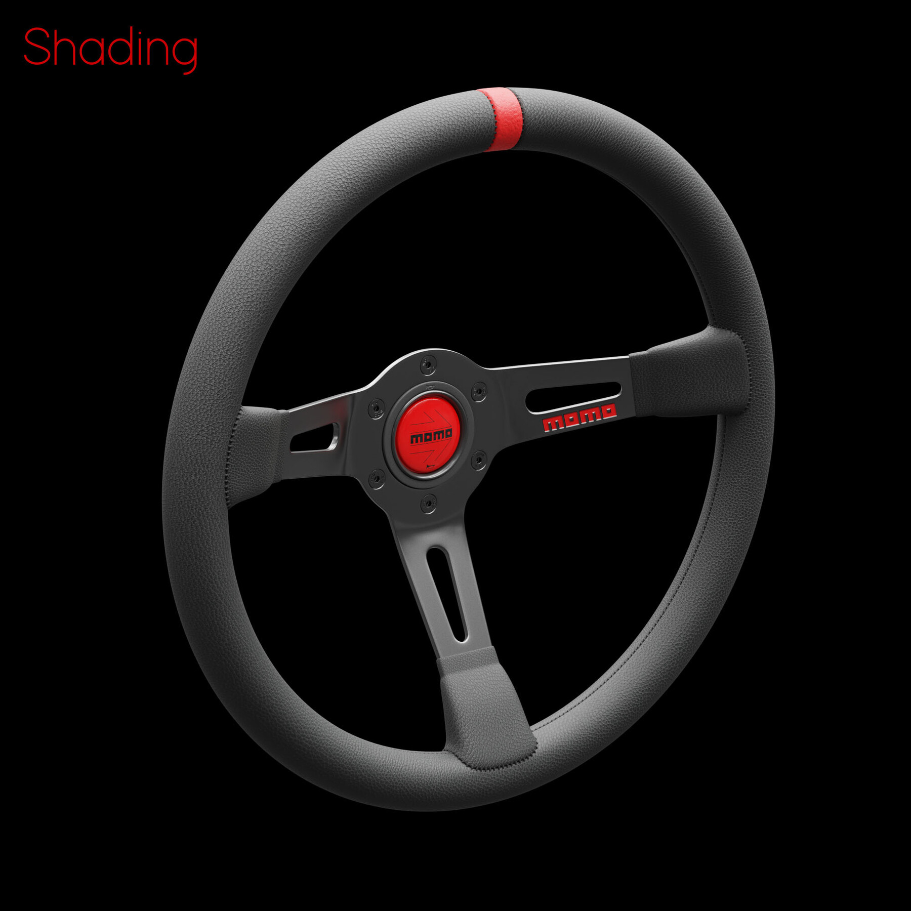 ArtStation - MOMO Mod. 08 Steering Wheel 3D Model | Resources