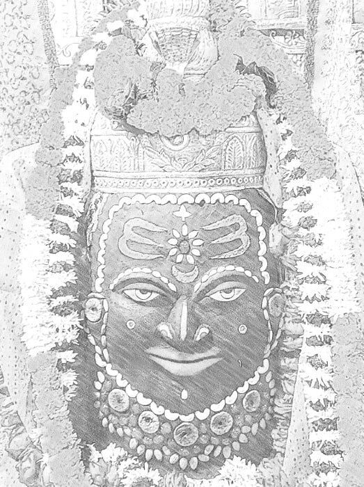 Download Lord Shiva Mahakal In Drawing Hd Wallpaper | Wallpapers.com