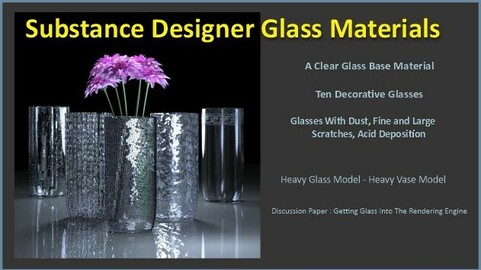 Substance Designer Glass Materials