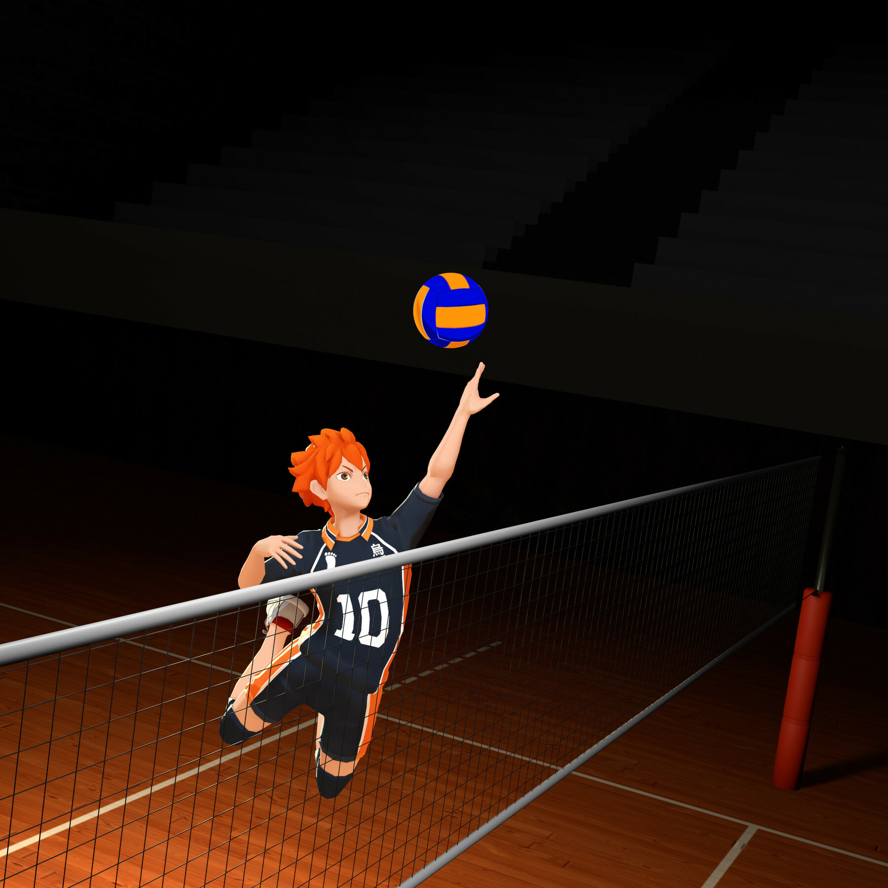 Haikyuu Character Modells : r/blender