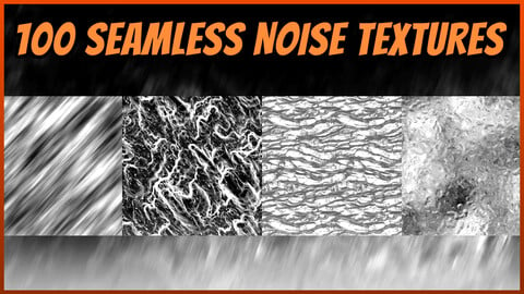 100 Seamless Noise Textures for VFX