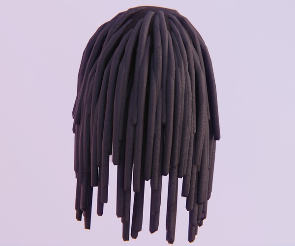 ArtStation - Long Dreads 4 | Game Assets