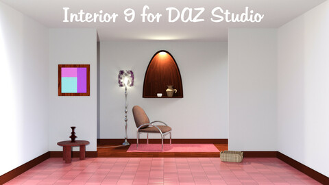 Interior 9  for DAZ Studio