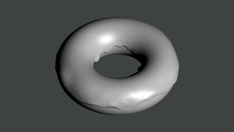 3D Model-DOUGHNUT0001