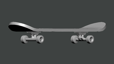 3D Model-SKATEBOARD0001