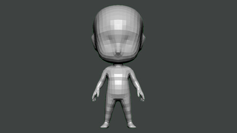 3D Model-BASE MESH0005