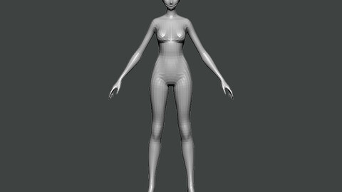 3D Model-BASE MESH0008