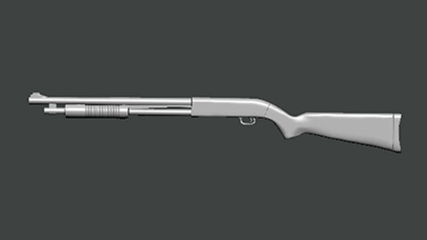 3D Model-GUN0003