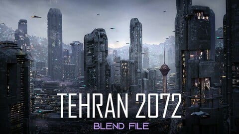 Tehran 2072 - Blend File