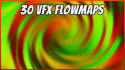 30 Flowmaps for Particle FX - 2k Resolution