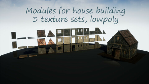 House-building modules 3 skins