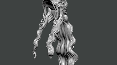 3D Model-HAIR0003