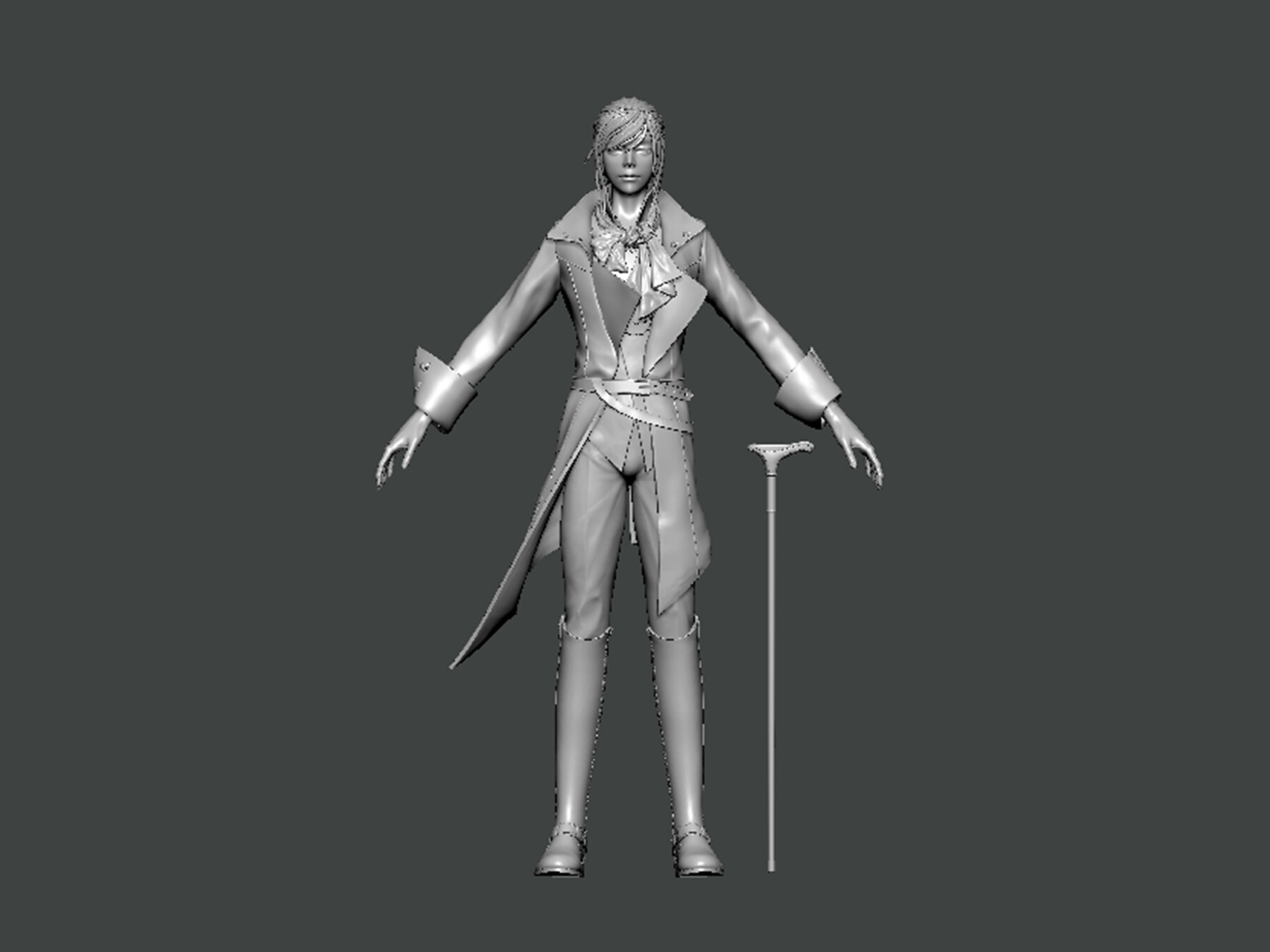 ArtStation - 3D Model-CHARACTER0009 | Game Assets