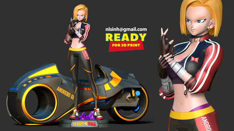 Racer Android 18