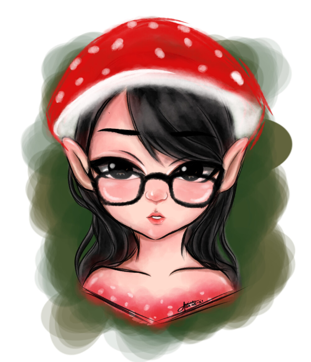 ArtStation Mushroom Elf Girl Artworks