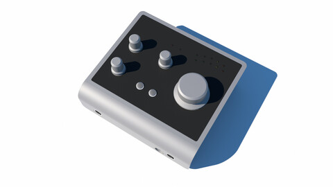Audient iD4 Audio Interface 3D model